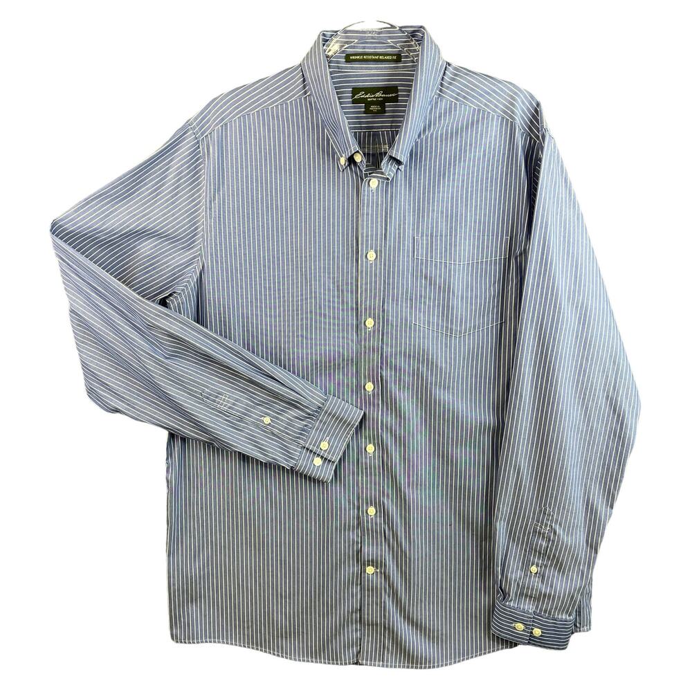 Eddie Bauer Mens Dress Shirt‎ Size TXL